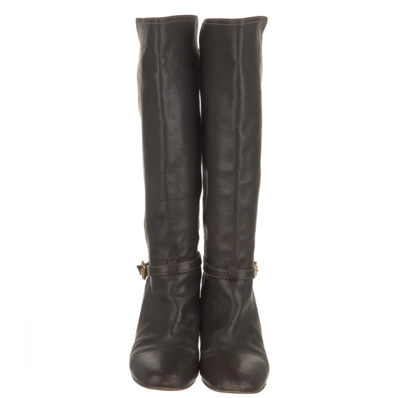 Chloé leather riding boots size 40/ US 9 in excellent condition - Picture 7 of 12